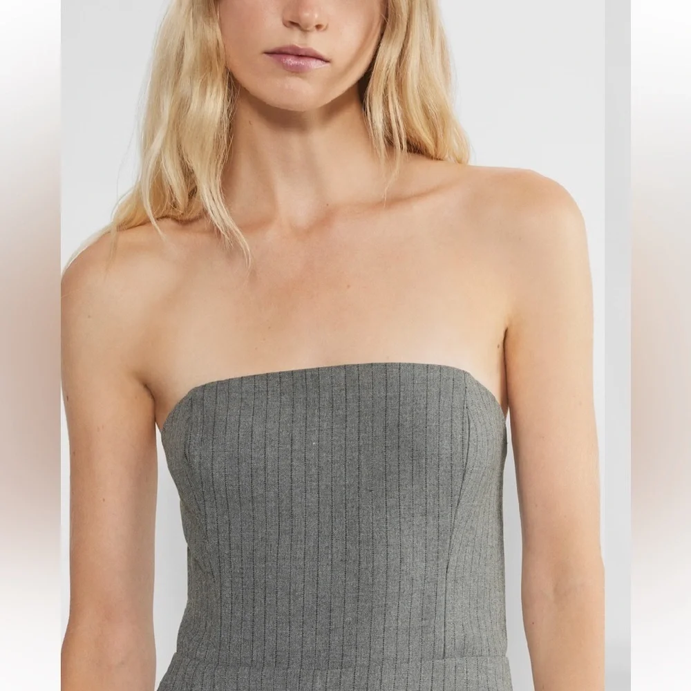 Aritzia Wilfred Endless Jumpsuit in Heather Charcoal - Picture 4 of 9